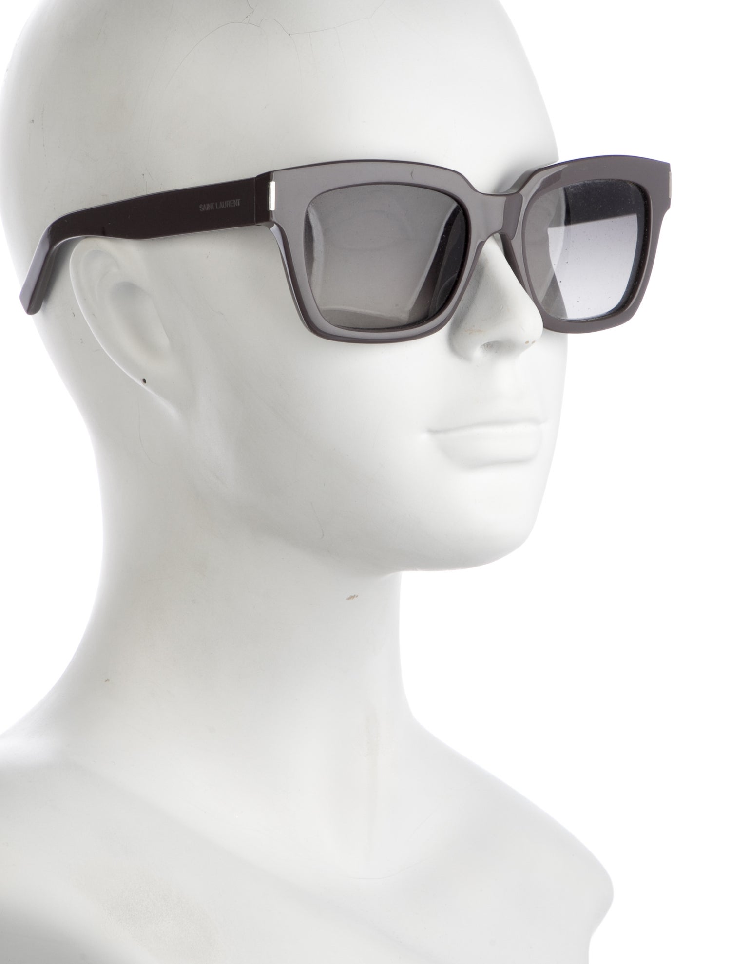 Saint Laurent Square Gradient Sunglasses